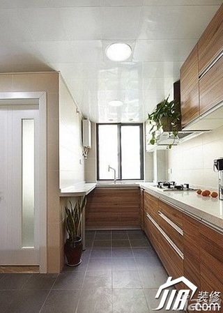 简约风格公寓简洁经济型80平米厨房灯具图片