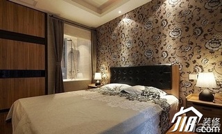 简约风格公寓简洁经济型80平米卧室床效果图