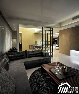 混搭风格公寓5-10万120平米客厅沙发背景墙沙发效果图