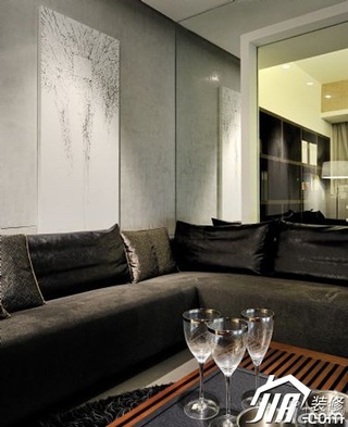 混搭风格公寓5-10万120平米客厅沙发背景墙沙发效果图