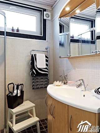 简约风格小户型经济型60平米浴室柜图片