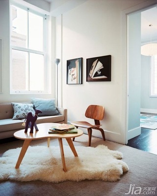 混搭风格公寓10-15万120平米客厅沙发效果图