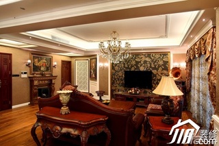 新古典风格公寓富裕型100平米客厅沙发效果图