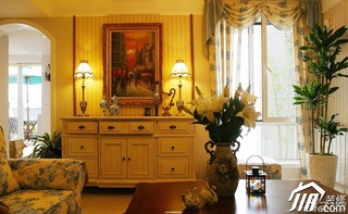 新古典风格公寓富裕型窗帘图片