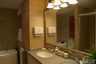 新古典风格公寓富裕型洗手台效果图