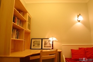 新古典风格公寓富裕型书房书桌效果图