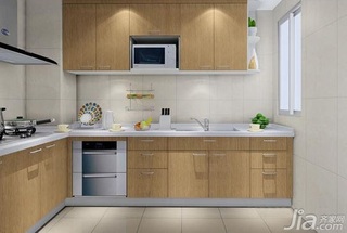 小户型实用厨房橱柜安装图