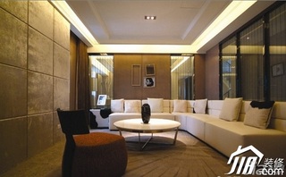 欧式风格公寓简洁富裕型客厅沙发图片