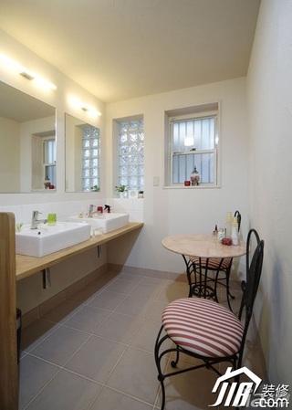 简约风格公寓简洁经济型洗手台图片