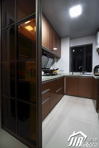 简约风格公寓5-10万厨房橱柜图片