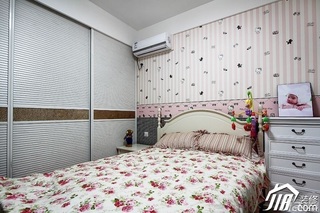 简约风格公寓5-10万卧室床图片