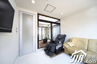 日式风格公寓经济型120平米效果图