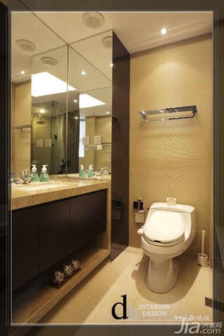 简约风格公寓富裕型110平米浴室柜效果图