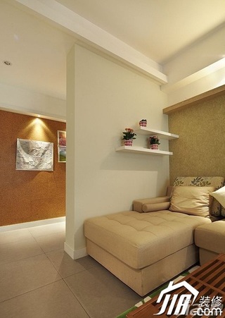 混搭风格公寓简洁富裕型客厅沙发背景墙沙发图片
