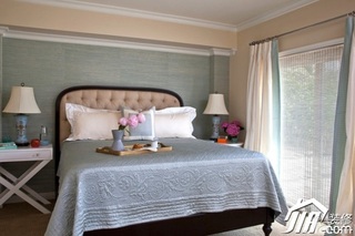 混搭风格复式舒适10-15万130平米卧室床图片