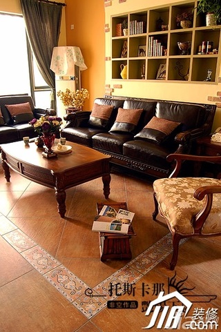 非空别墅富裕型140平米以上客厅沙发效果图