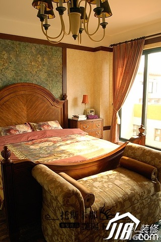 非空别墅富裕型140平米以上卧室床效果图