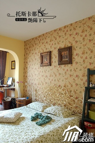非空别墅舒适富裕型140平米以上卧室床图片