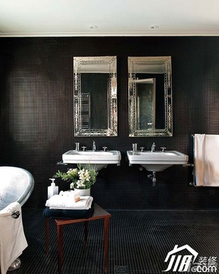 简约风格公寓古典富裕型洗手台图片