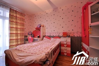 简约风格复式可爱富裕型儿童房床效果图