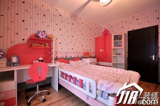 简约风格复式可爱富裕型儿童房床效果图