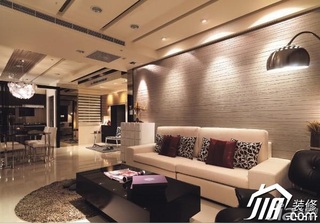 简约风格公寓大气10-15万客厅沙发效果图