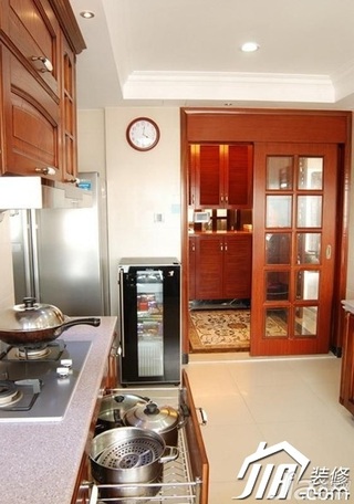 新古典风格公寓豪华型120平米厨房橱柜图片