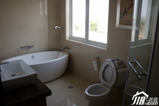 简约风格别墅经济型120平米卫生间洗手台图片