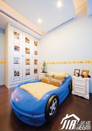 中式风格舒适15-20万卧室床图片