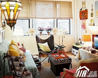 欧式风格舒适富裕型客厅沙发图片