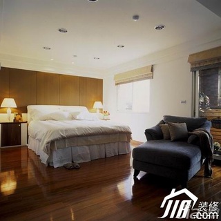 简约风格公寓简洁经济型卧室床图片