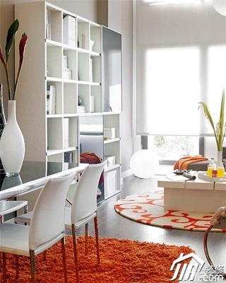 简约风格公寓简洁10-15万120平米客厅沙发效果图