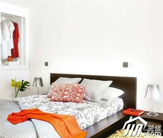 简约风格公寓简洁10-15万120平米卧室床效果图