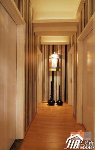 简约风格公寓富裕型90平米走廊效果图