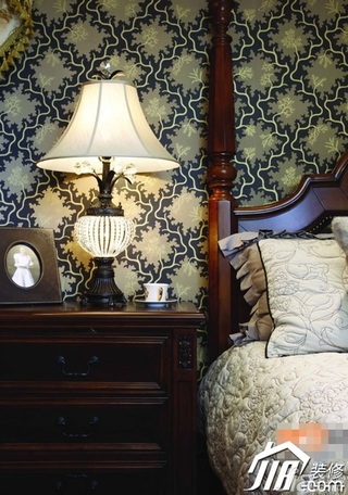 简约风格别墅大气豪华型卧室床图片
