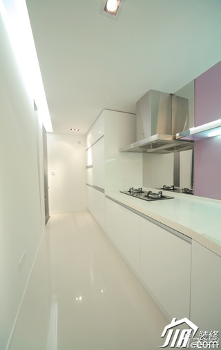loft风格公寓大气富裕型厨房橱柜设计图纸