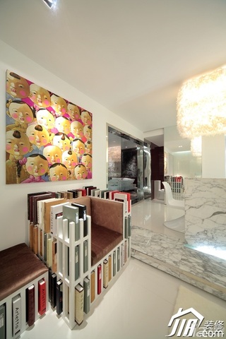 loft风格公寓简洁富裕型客厅灯具图片
