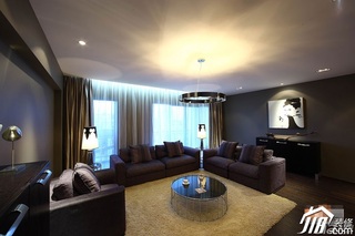 简约风格公寓富裕型120平米客厅沙发效果图