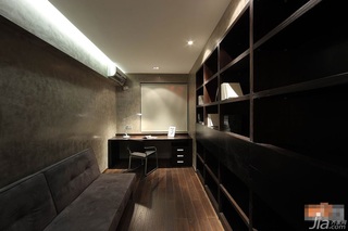 简约风格公寓简洁富裕型120平米书房书桌图片