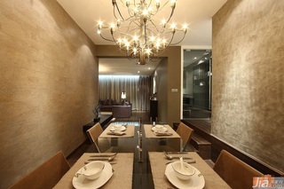 简约风格公寓富裕型120平米餐厅餐桌图片