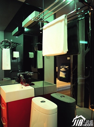 富裕型100平米卫生间洗手台效果图