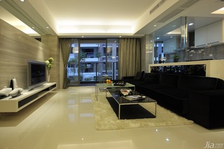 简约风格公寓温馨暖色调富裕型客厅沙发图片