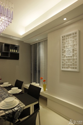 简约风格公寓温馨暖色调富裕型餐厅餐厅背景墙灯具效果图