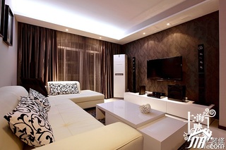 欧式风格公寓富裕型客厅沙发背景墙沙发图片