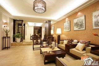 混搭风格公寓民族风富裕型120平米客厅沙发图片