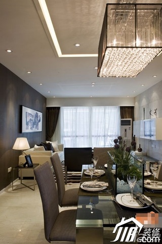 东南亚风格公寓富裕型100平米客厅沙发图片
