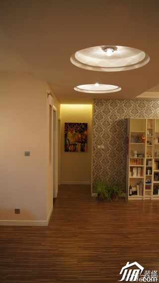欧式风格公寓富裕型100平米走廊灯具图片