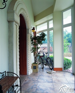 东南亚风格别墅古典原木色富裕型140平米以上设计图