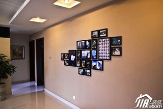 简约风格公寓富裕型100平米照片墙灯具图片