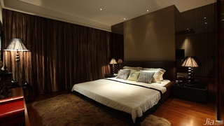 简约风格公寓豪华型卧室床图片